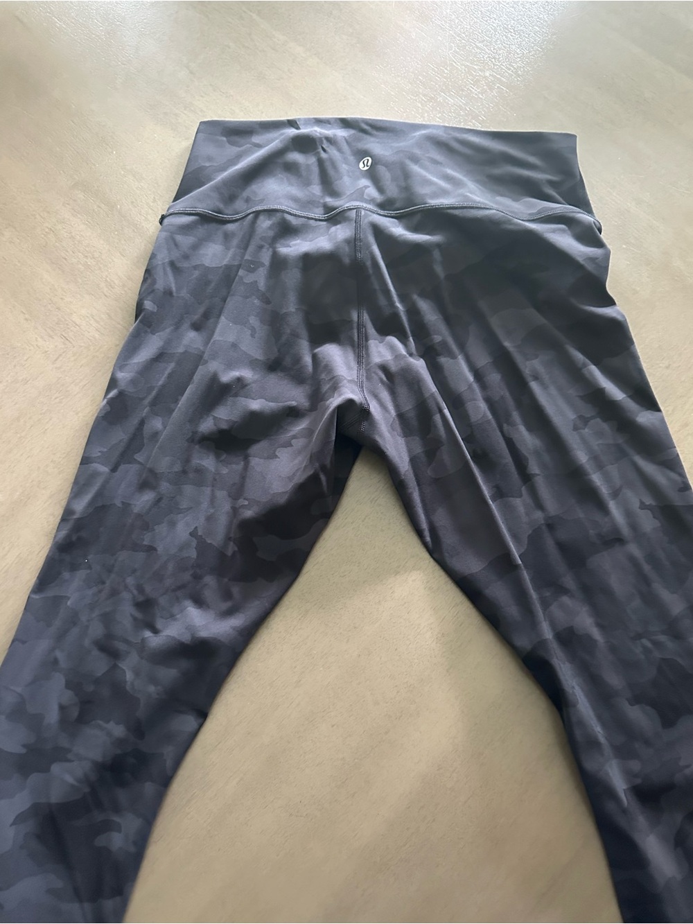 lululemon athletica Black Camo High-Rise Leggings